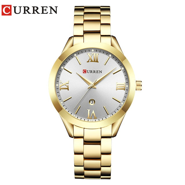 Gold Watch Women Watches Ladies Creative Steel Women's Bracelet Watches Female Clock