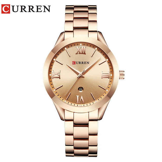 Gold Watch Women Watches Ladies Creative Steel Women's Bracelet Watches Female Clock