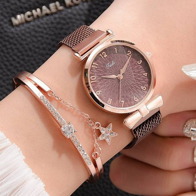 Luxury Women Bracelet Quartz Watch