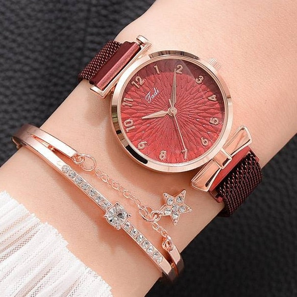 Luxury Women Bracelet Quartz Watch