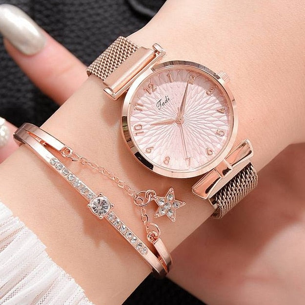 Luxury Women Bracelet Quartz Watch