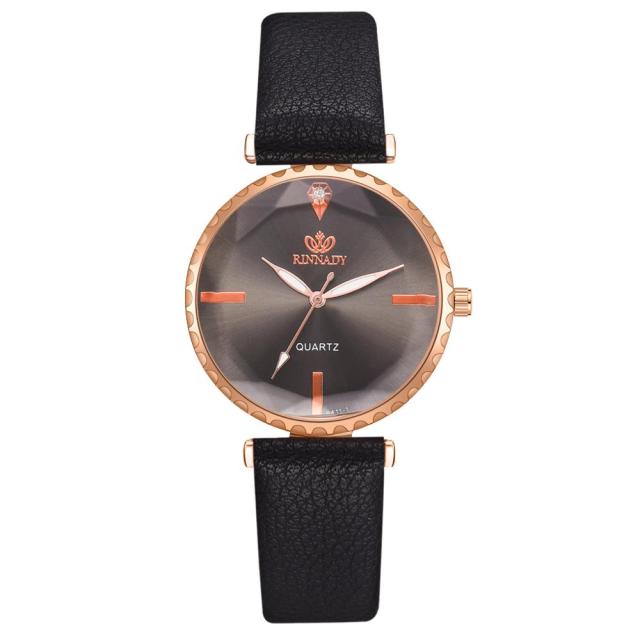 5pcs Set Top Style Fashion Women's Watch Luxury Leather Band Analog Quartz WristWatch Ladies Watch