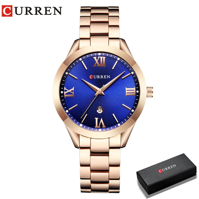 Gold Watch Women Watches Ladies Creative Steel Women's Bracelet Watches Female Clock