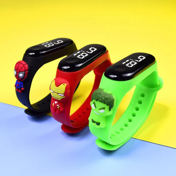 Fashion Cartoon Watches Electronic Digital LED Display Watch